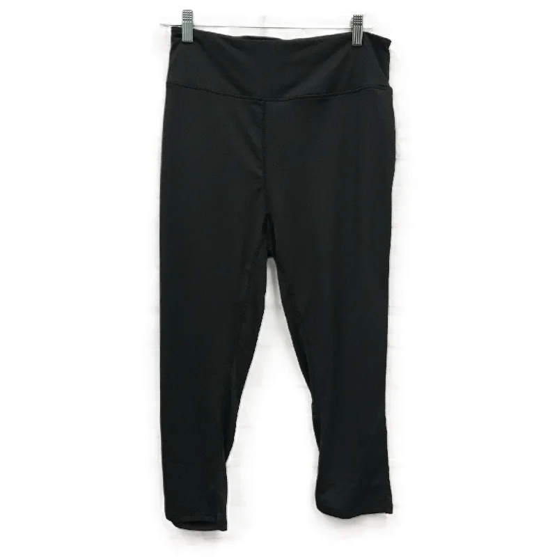 Black Athletic Capris By yogstech, Size: 2x