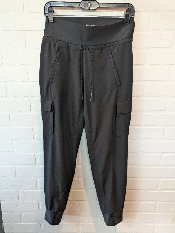 Black Athletic Pants Athleta, Size 2