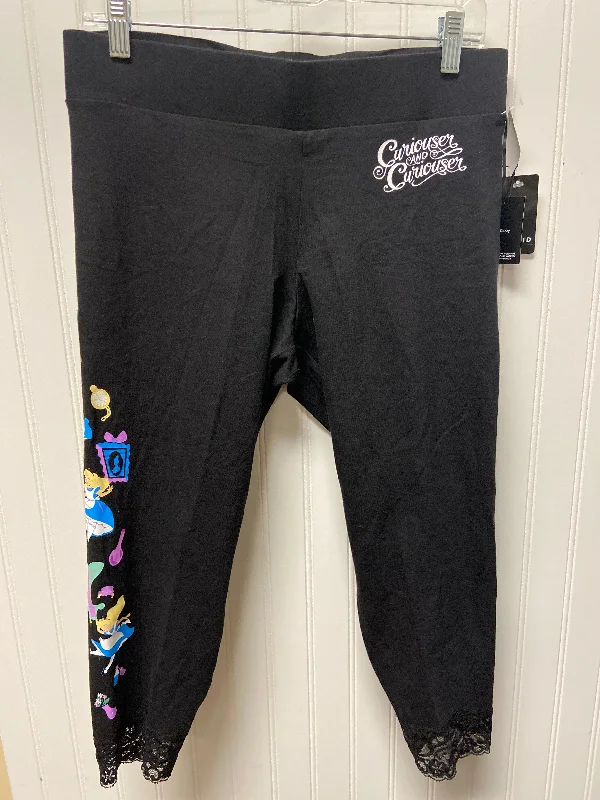 Black Pants Leggings Torrid, Size 1x