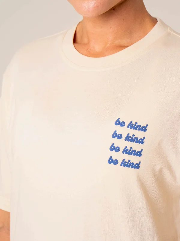 Be Kind T-Shirt - Chalk