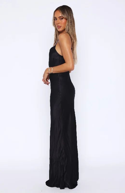 Good To Me Maxi Dress Black