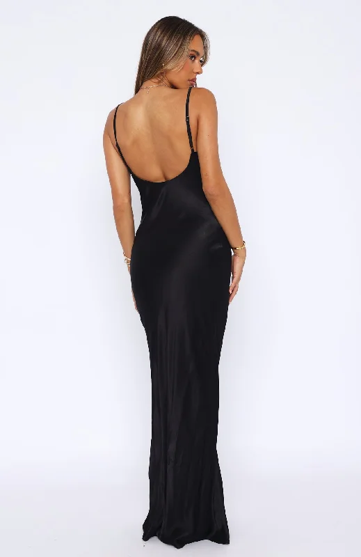 Good To Me Maxi Dress Black