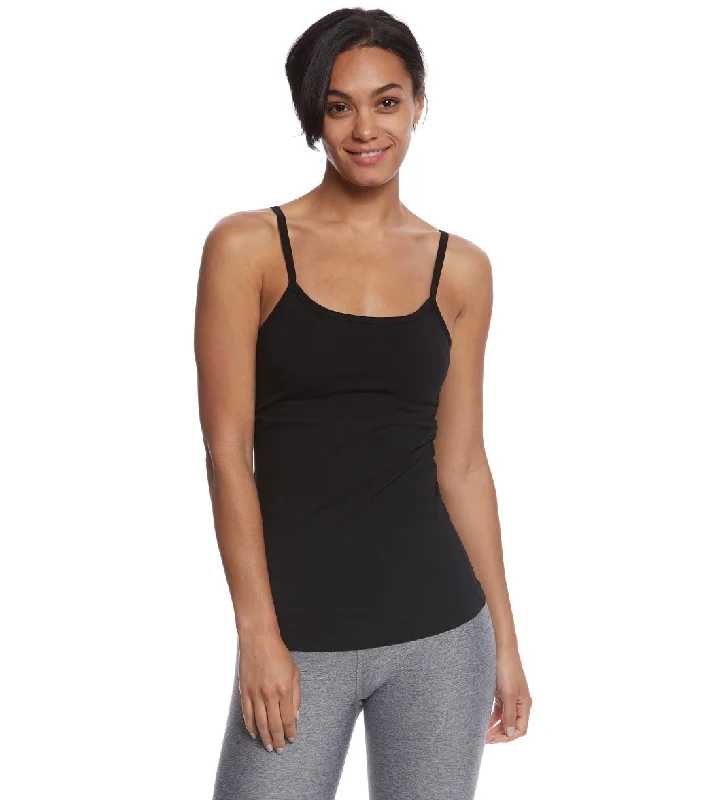 Hard Tail Long Yoga Sport Bra Tank Black