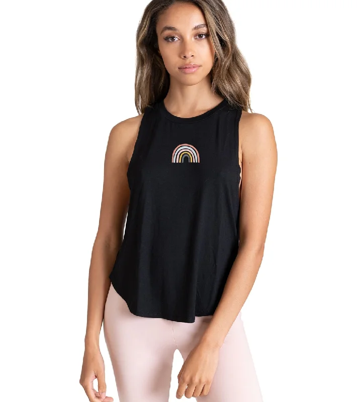 Jala Muscle Tank Black Rainbow