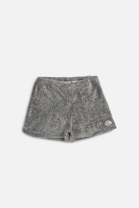 Rework North Face Fuzzy Shorts - L