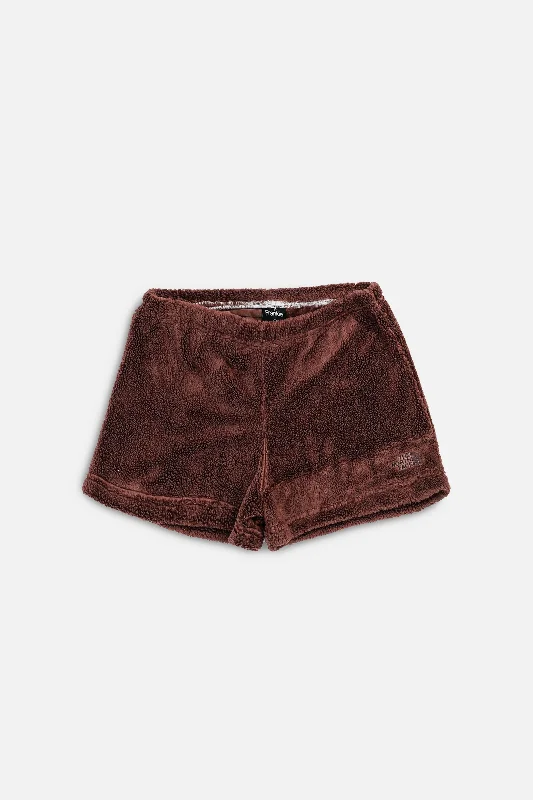 Rework North Face Fuzzy Shorts - L