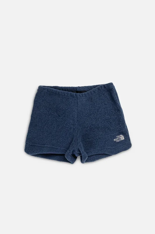 Rework North Face Fuzzy Shorts - M