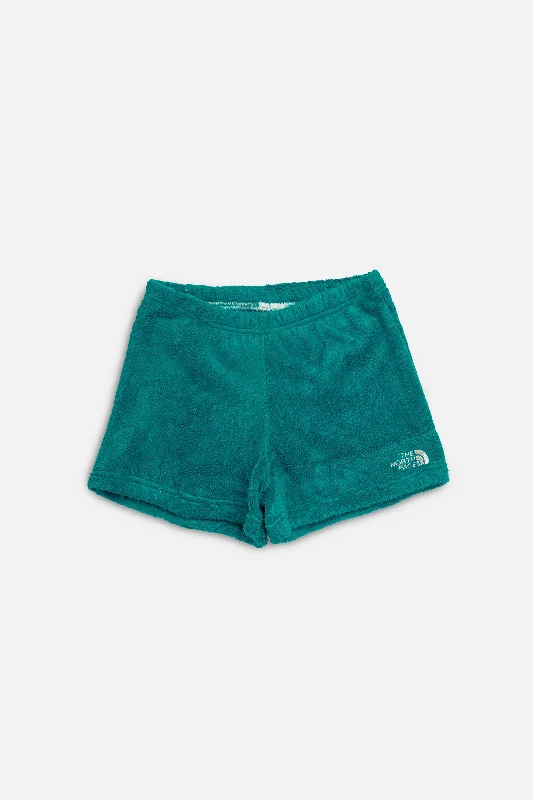 Rework North Face Fuzzy Shorts - M