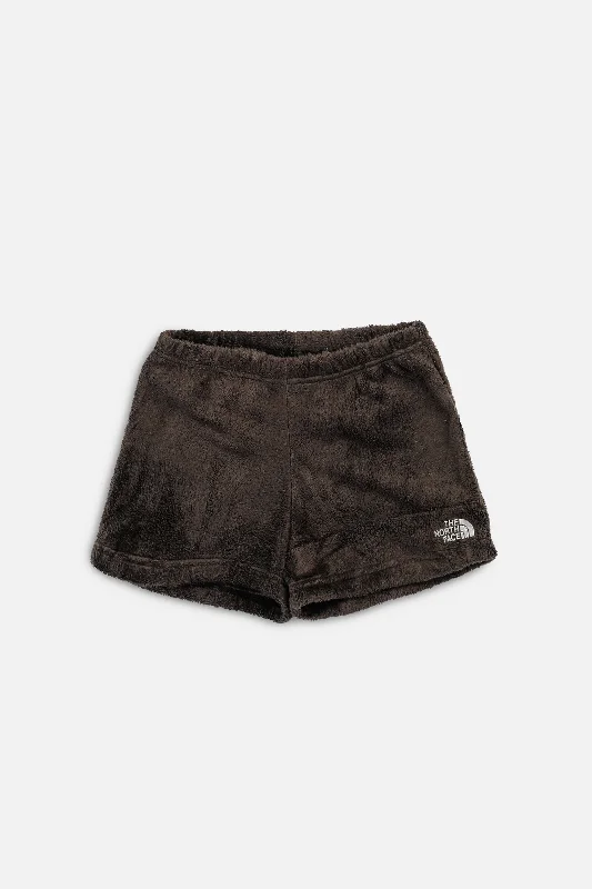 Rework North Face Fuzzy Shorts - M