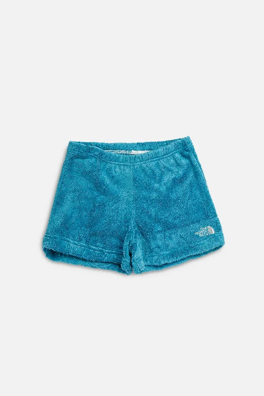 Rework North Face Fuzzy Shorts - S