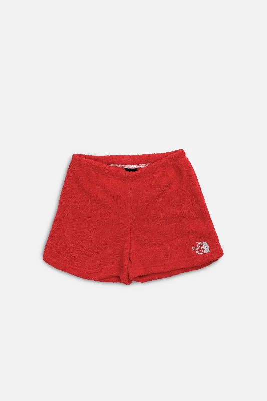 Rework North Face Fuzzy Shorts - S