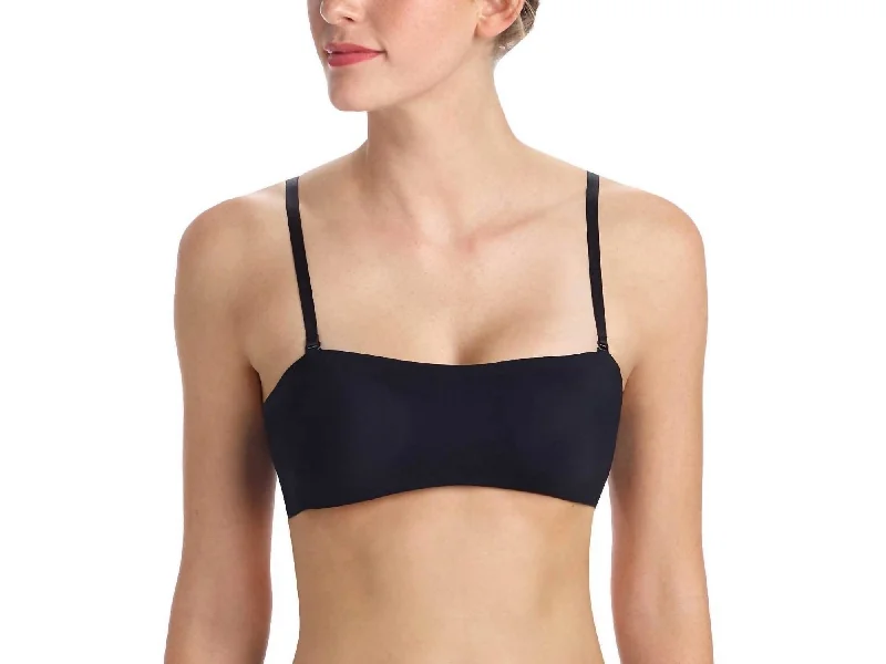 Classic Bandeau Bralette In Black