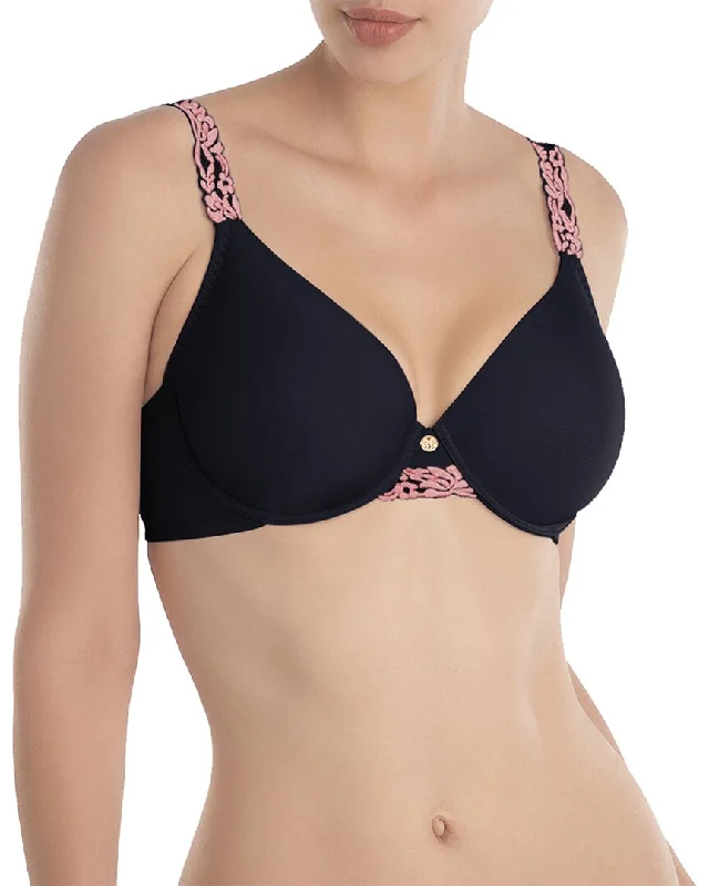 Natori Body Doubles Lace Trim Full Fit Contour Bra