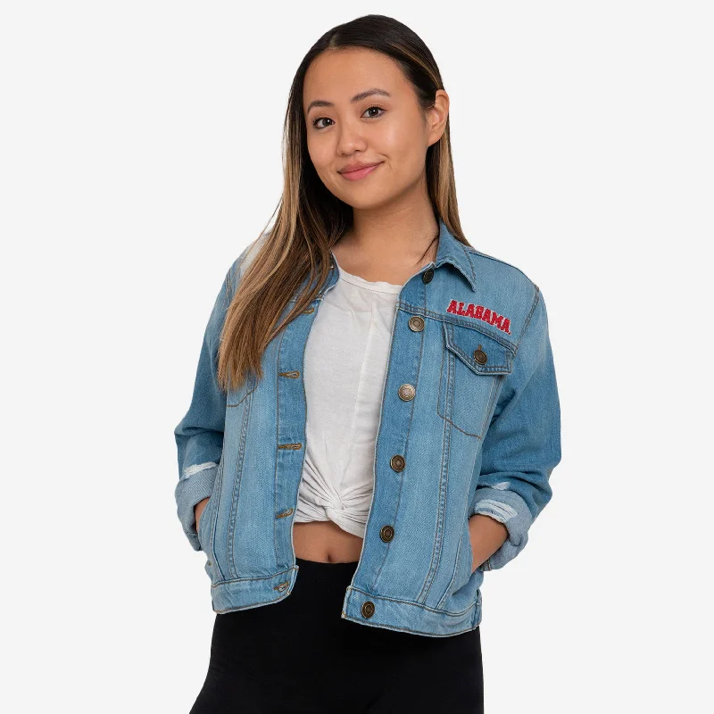 Alabama Crimson Tide Womens Denim Days Jacket