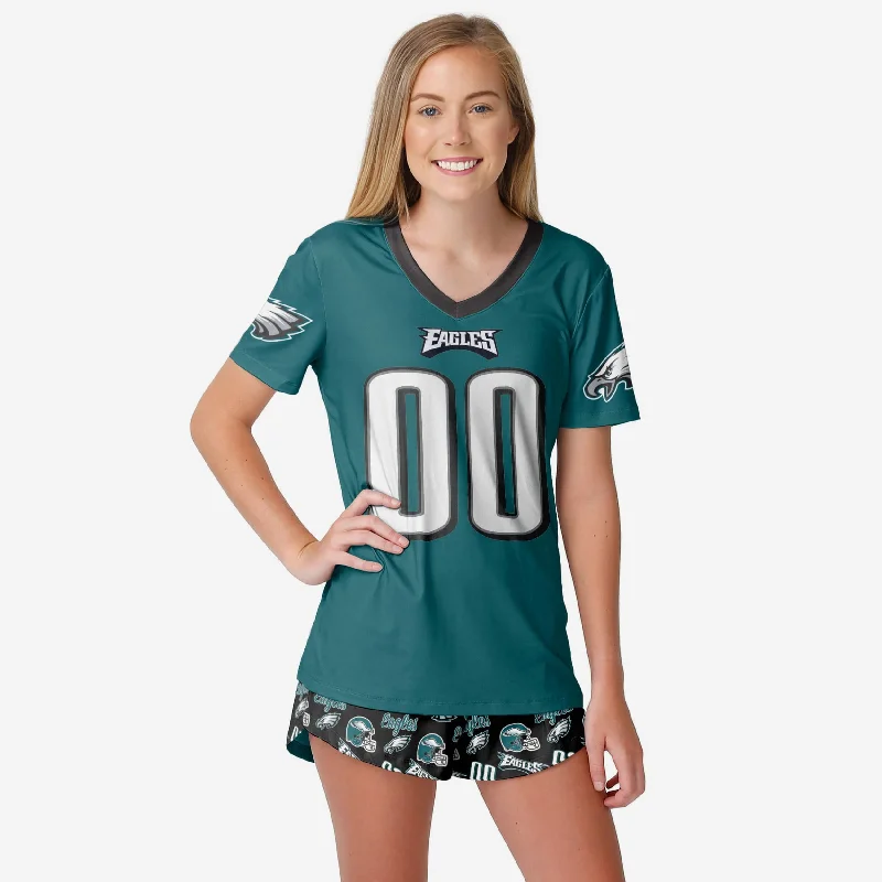 Philadelphia Eagles Womens Gameday Ready Pajama Set