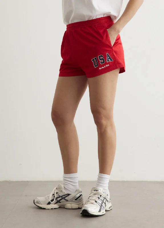 USA Mesh Disco Shorts