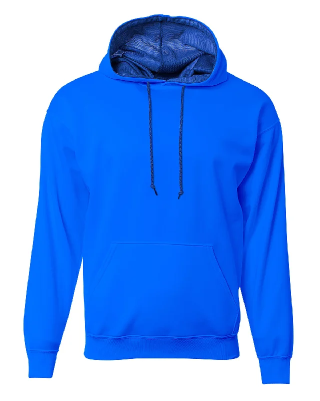 A4 Men's Sprint Tech Fleece Hooded Sweatshirt