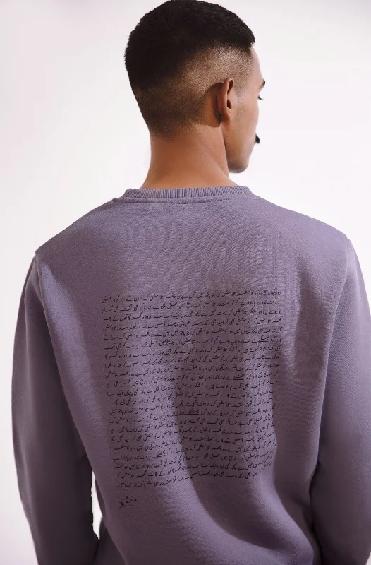 Talaash Sweatshirt - Ash Lavender