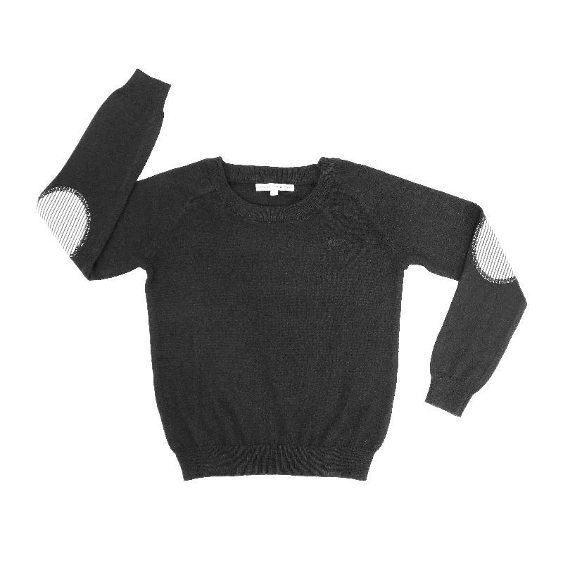 Little Parni Boys Knit Black Sweater