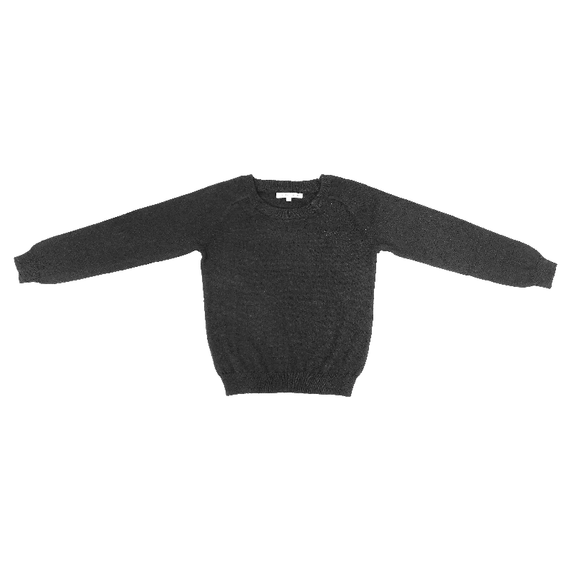 Little Parni Boys Knit Black Sweater