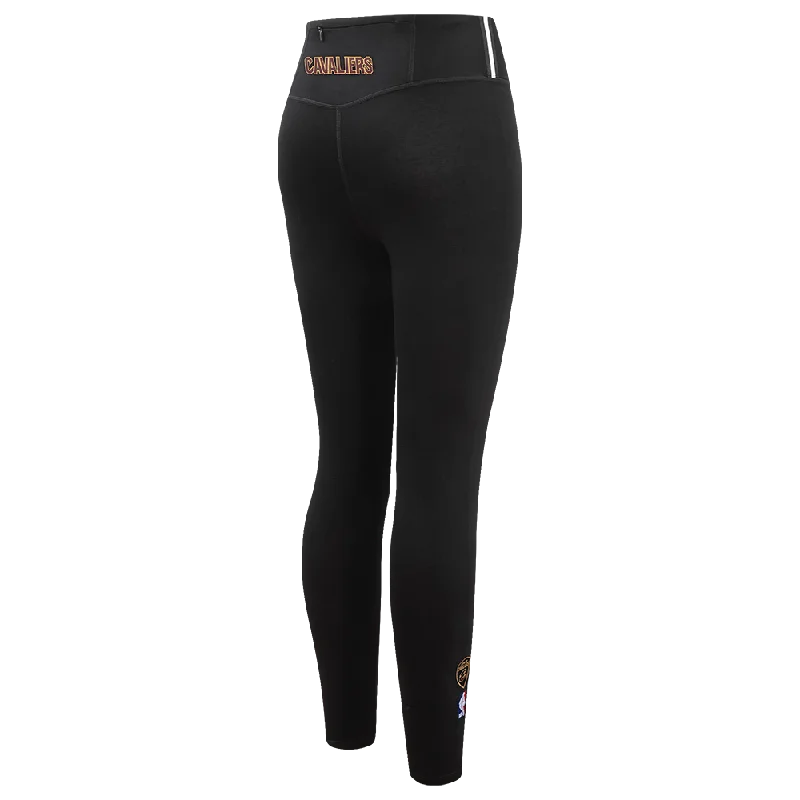 NBA CLEVELAND CAVALIERS CLASSIC WOMEN'S JERSEY LEGGING (BLACK)