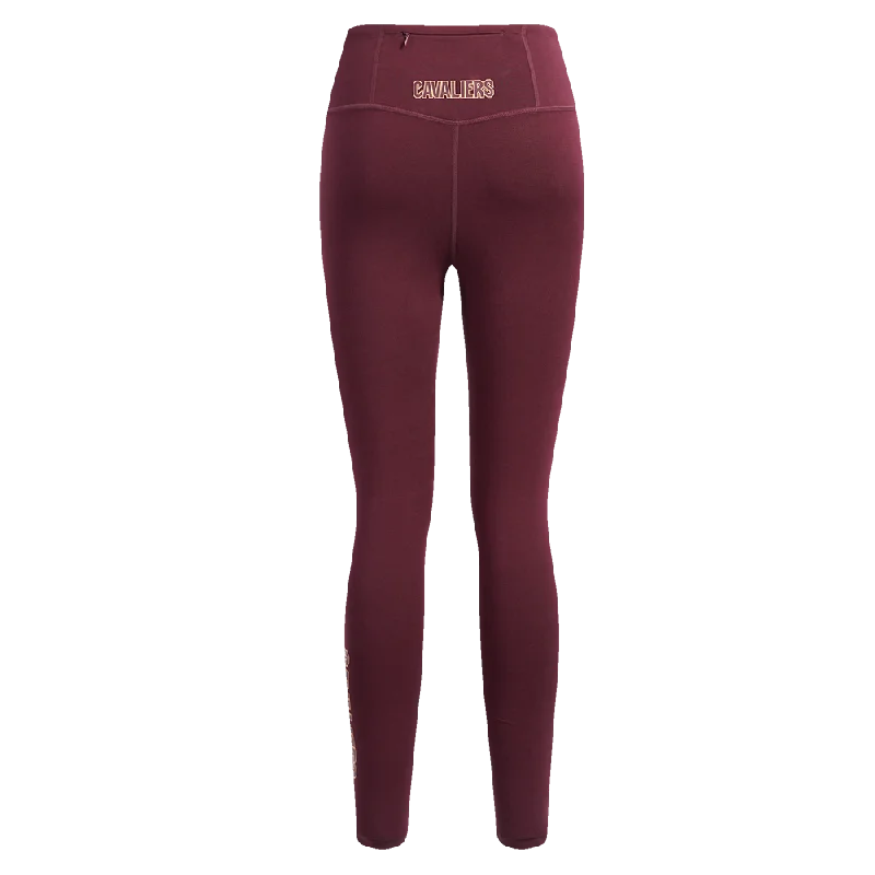 NBA CLEVELAND CAVALIERS CLASSIC WOMEN'S JERSEY LEGGING (WINE)