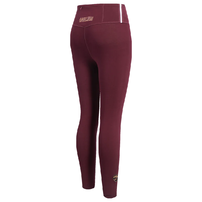 NBA CLEVELAND CAVALIERS CLASSIC WOMEN'S JERSEY LEGGING (WINE)