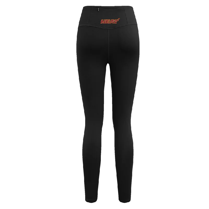 NBA MIAMI HEAT CLASSIC WOMEN'S JERSEY LEGGING (BLACK)