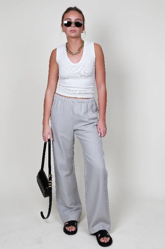 ENZA COSTA | Twill Everywhere Pant - Limestone