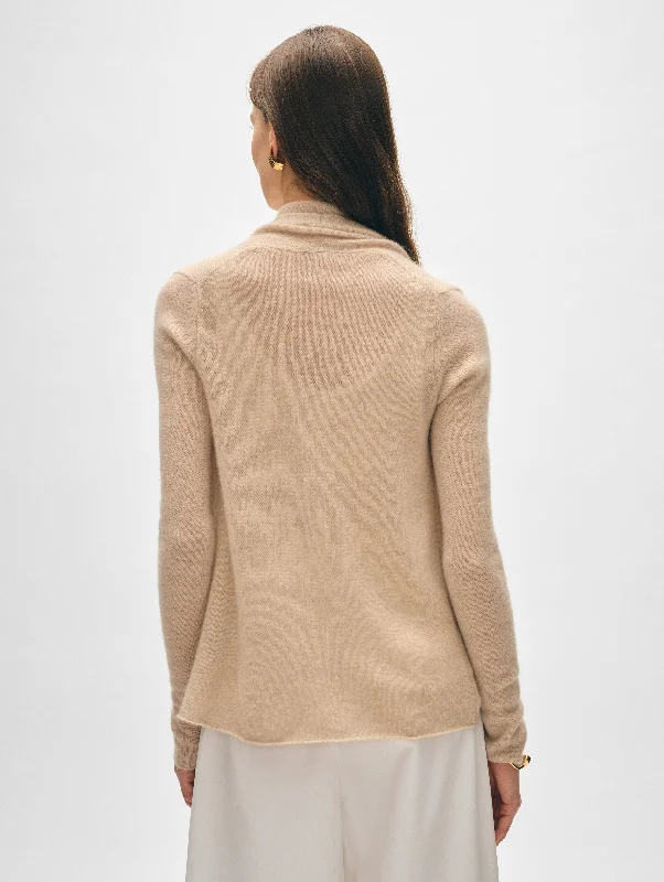 Cashmere Mini Trapeze Cardigan