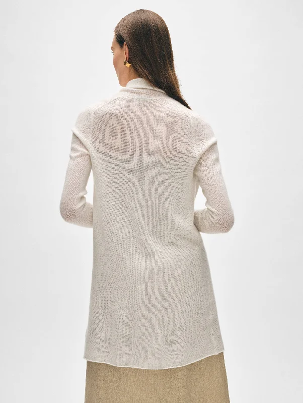 Cashmere Trapeze Cardigan