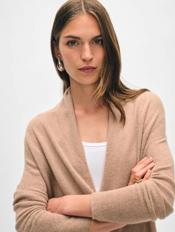 Cashmere Trapeze Cardigan