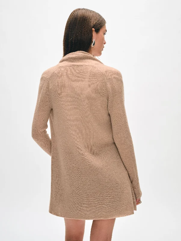 Cashmere Trapeze Cardigan