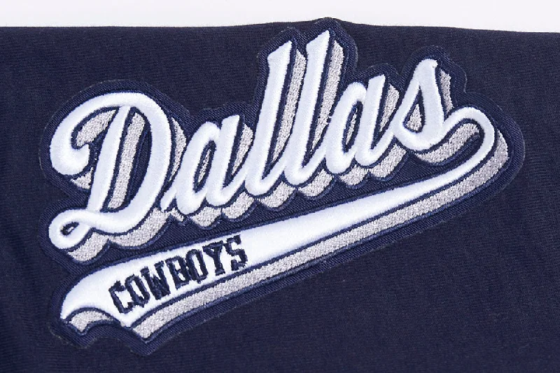 NFL DALLAS COWBOYS SCRIPT TAIL WOMEN'S HW JERSEY LEGGING (MIDNIGHT NAVY)