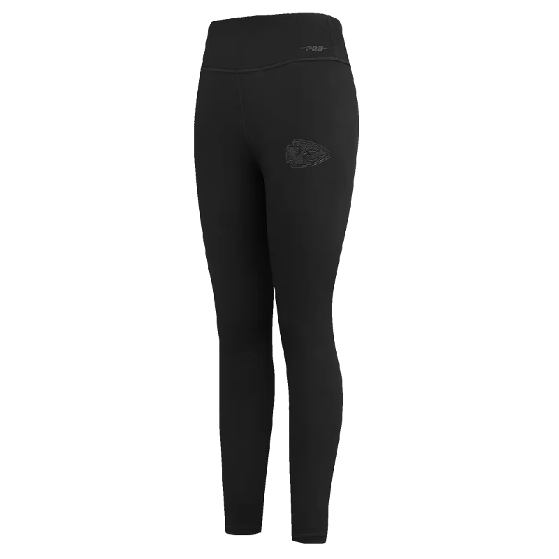 NFL KANSAS CITY CHIEFS NEUTRAL WOMEN'S JERSEY LEGGING (BLACK)