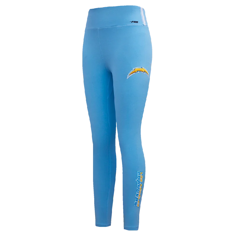 NFL LOS ANGELES CHARGERS CLASSIC WOMEN'S JERSEY LEGGING (UNIVERSITY BLUE)