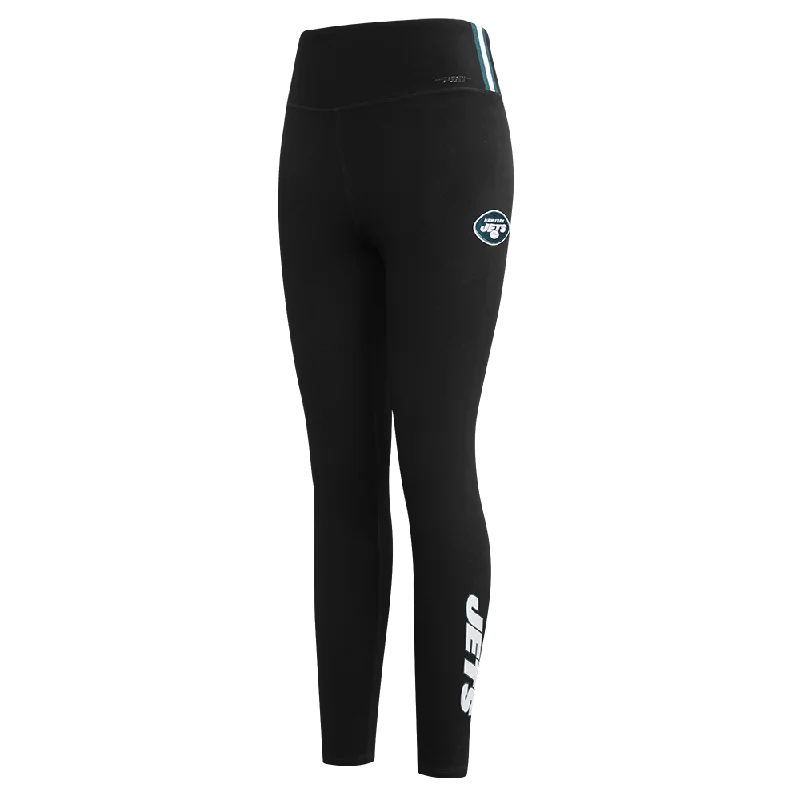 NFL NEW YORK JETS CLASSIC WOMEN'S JERSEY LEGGING (BLACK)