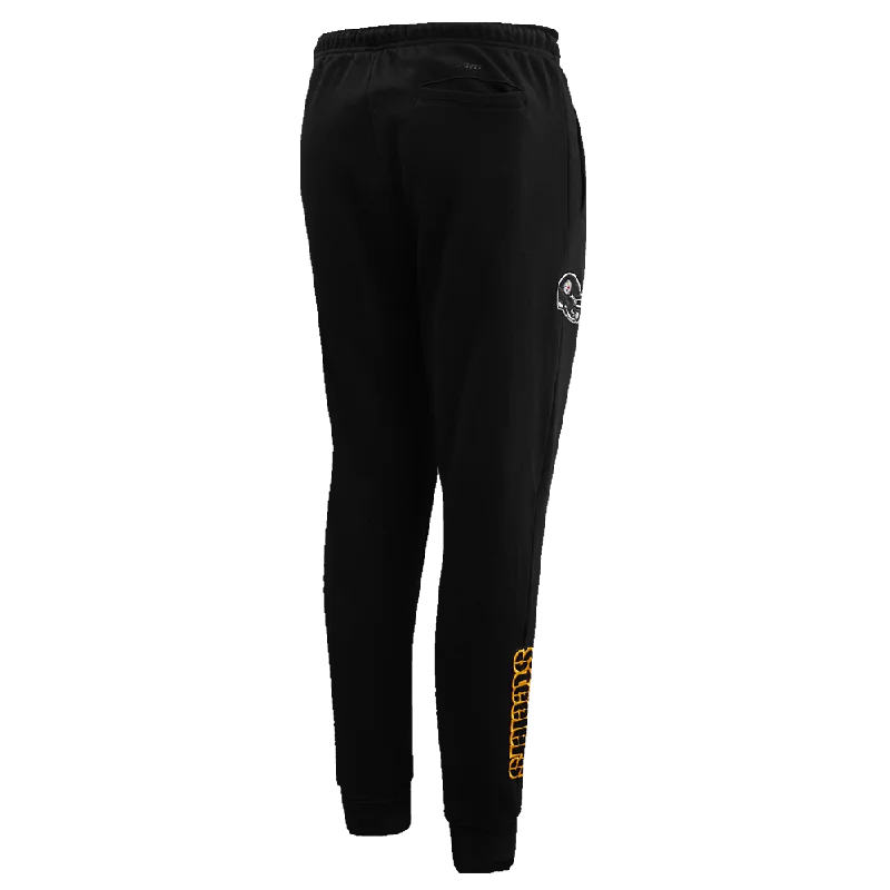 NFL PITTSBURGH STEELERS CLASSIC WOMEN'S FLC SWEATPANT (BLACK)