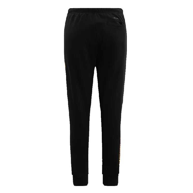 NFL PITTSBURGH STEELERS CLASSIC WOMEN'S FLC SWEATPANT (BLACK)