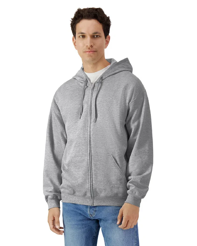 Gildan Softstyle Fleece Full-Zip Hooded Sweatshirt