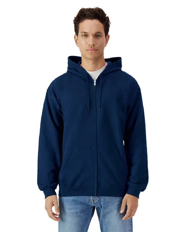 Gildan Softstyle Fleece Full-Zip Hooded Sweatshirt