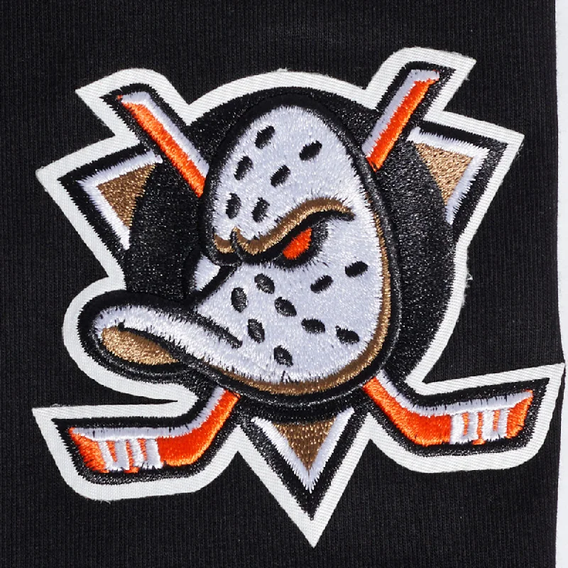 NHL ANAHEIM DUCKS CLASSIC WOMEN'S HW JERSEY LEGGING (BLACK)