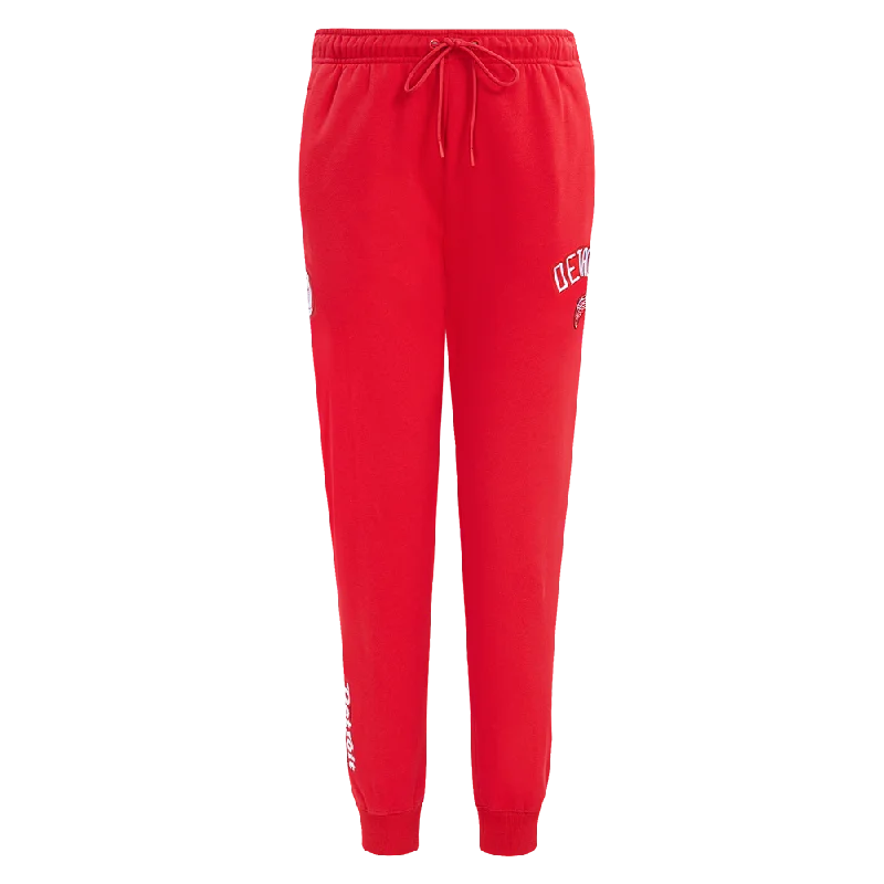 NHL DETROIT RED WINGS CLASSIC WOMEN'S FLC SWEATPANT (RED)