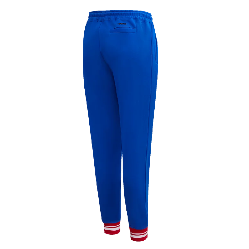 NHL MONTREAL CANADIENS RETRO CLASSIC WOMEN'S RIB SWEATPANT (ROYAL BLUE/RED)