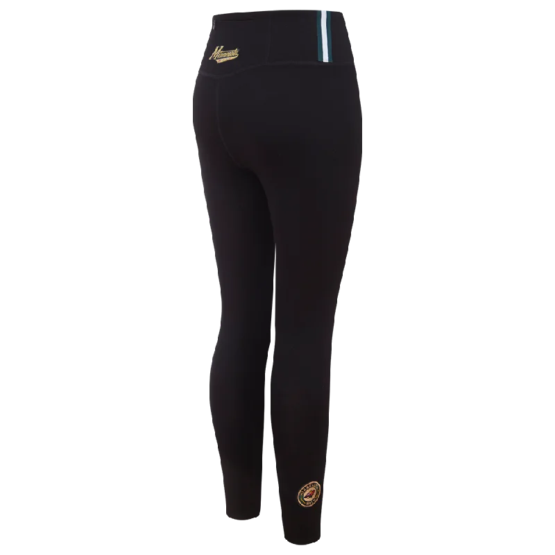 NHL MINNESOTA WILD CLASSIC WOMEN'S HW JERSEY LEGGING (BLACK)