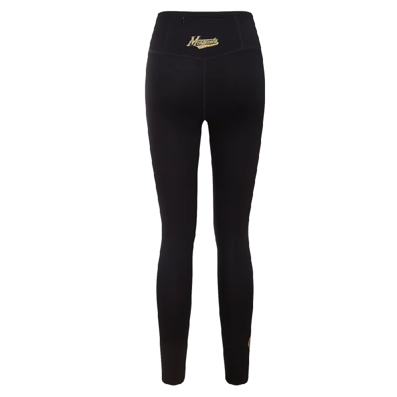 NHL MINNESOTA WILD CLASSIC WOMEN'S HW JERSEY LEGGING (BLACK)