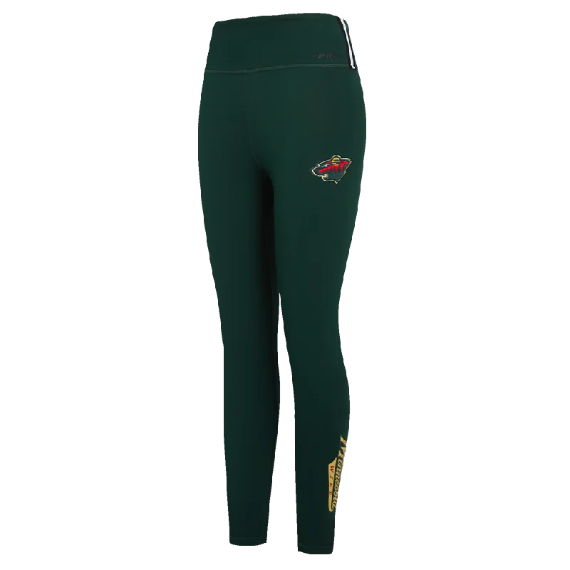 NHL MINNESOTA WILD CLASSIC WOMEN'S HW JERSEY LEGGING (FOREST GREEN)