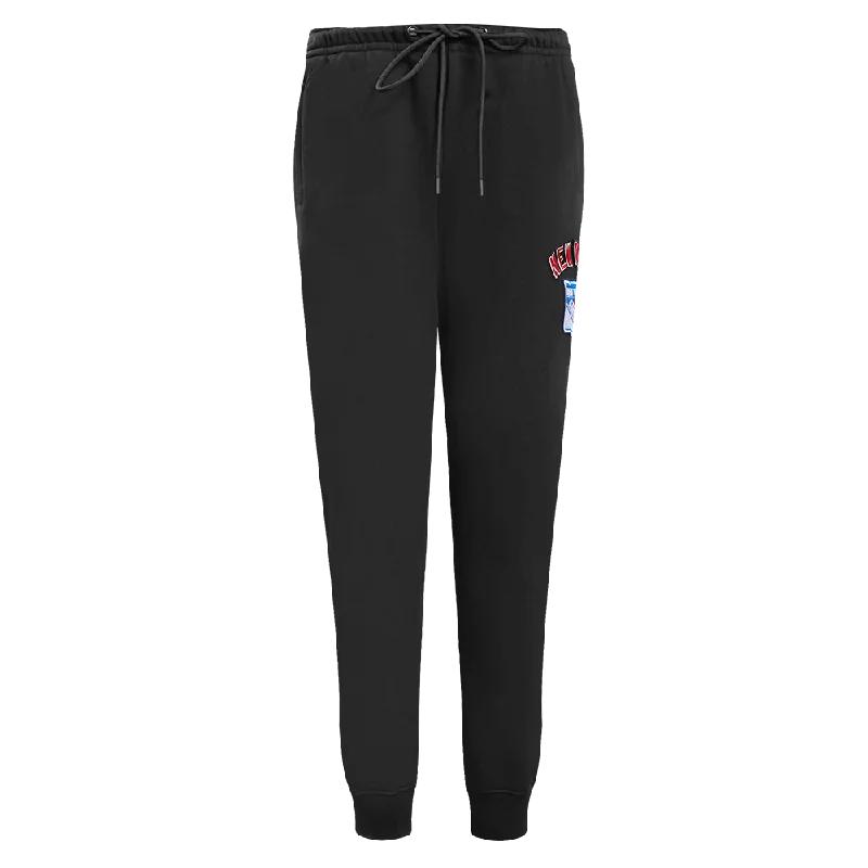 NHL NEW YORK RANGERS CLASSIC WOMEN'S FLC SWEATPANT (BLACK)