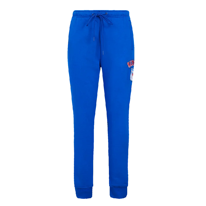 NHL NEW YORK RANGERS CLASSIC WOMEN'S FLC SWEATPANT (ROYAL BLUE)