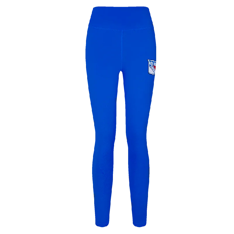 NHL NEW YORK RANGERS CLASSIC WOMEN'S HW JERSEY LEGGING (ROYAL BLUE)